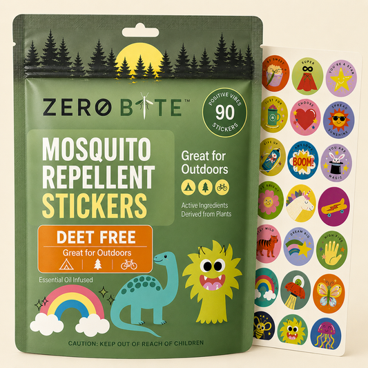Zero Bite Mosquito Repellent Patches – Kids