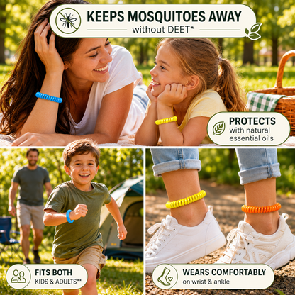 Zero Bite Mosquito Repellent Bracelets